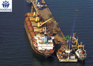 Mardaş Limanı'nda RTG'ler elektrikli oldu