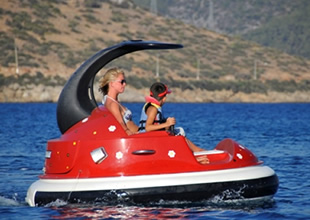 Tepe, 'Water Buggy' ile okyanusları aştı