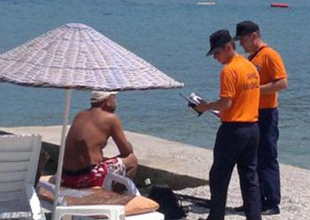 Plajlarda zıpkınla balık avına ceza yağdı