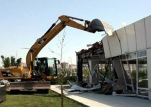 Yelken Kulübü'nde yıkım operasyonu