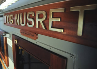 TCG Nusret gemisi 96 yıl önceki rotasında
