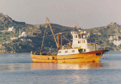 Türk balıkçı teknesi alıkonuldu