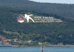 Çanakkale Boğazı'nı "1915 metrelik" Türk bayrağıyla geçecekler