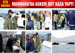 TCG Bora ile TCG Atak Marmara'da çarpıştı