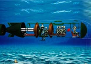 İlk mini askeri denizaltı tasarımı yapıldı