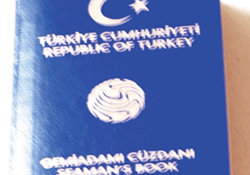 Gemiadamı cüzdanı pasaport gibi