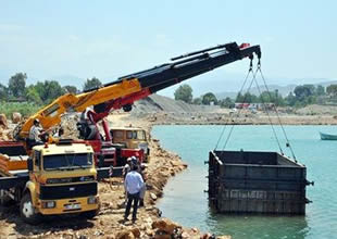Gazipaşa Yat Limanı çalışmaları hızlandı