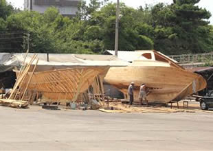 Ahşap tekne yapımı tarihe karışıyor