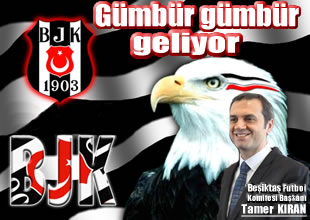 Kıran 'Beşiktaş gümbür gümbür geliyor'