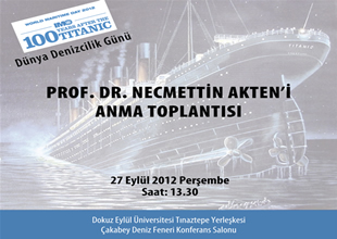 DEÜ'de Dünya Denizcilik Günü kutlanıyor