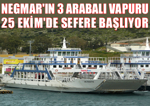 NEGMAR bayramda sefere başlıyor