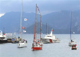 'Yedi Denizlerin Everest'ini aşıp geldiler