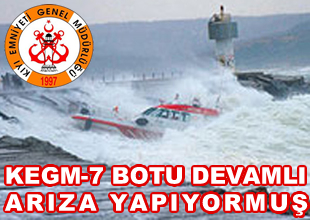KEGM-7 botu devamlı arıza çıkarıyormuş
