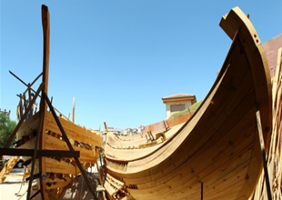 Türk ekibin antik çağ gemisiyle seyahati