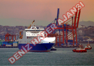 Ekol'un PAQIZE'si Haydarpaşa'ya yanaştı