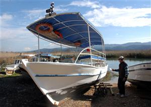 Muğla'da tur teknelerinin bakım zamanı