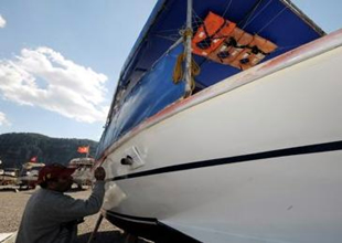 Muğla'da teknelerin sezon hazırlığı başladı