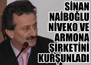 Naiboğlu, Armona Denizcilik'i kurşunladı