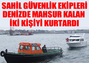 Yatta mahsur kalan iki kişi kurtarıldı