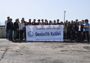 İÜ'lü öğrenciler Mardaş Limanı'nda