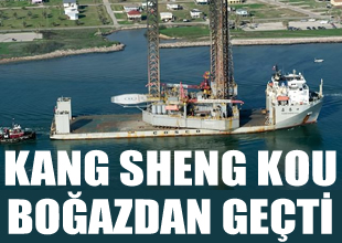 Kang Sheng Kou, Çanakkale'den geçti