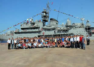 Fatsa DUİM, savaş gemilerini gezdi