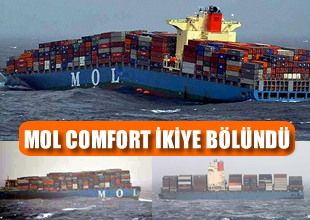 MOL Comfort, Yemen'de ikiye bölündü