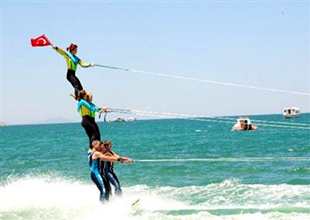 Van Denizi'nde Su Sporları Festivali