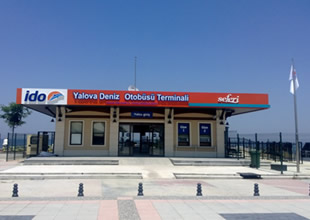 Yalova Deniz Otobüsü İskelesi yenilendi