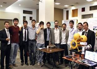 İYTE su altı araştırma robotu geliştirdi