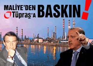 Maliye, TÜPRAŞ'a baskın düzenledi