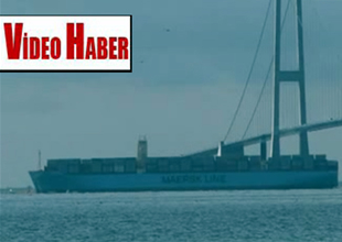 En büyük konteyner gemisi Danimarka’da