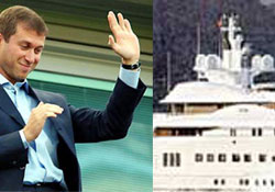 En büyük yat Rus Abramovich'in
