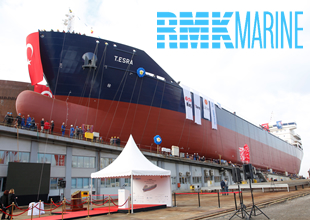 RMK Marine'nin tankeri denize indi
