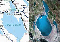 Tuz Gölü 90 yılda yüzde 85 tükendi