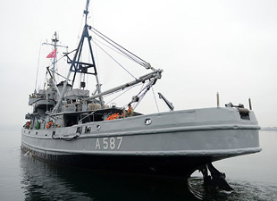 Donanmanın en eski gemisi: TCG GAZAL