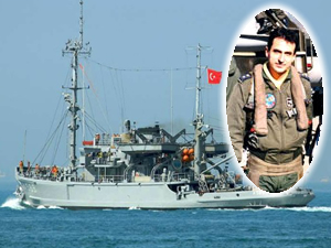 Şehit yüzbaşının naaşını, sismik gemisi MTA Turkuaz arayacak