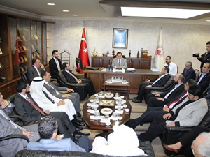 Suudi Arabistanlı işadamları heyeti Trabzon Ticaret Odası'nı ziyaret etti