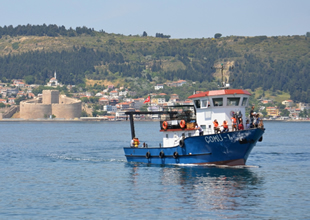 Çanakkale Onsekiz Mart Üniversitesi'nden uygulamalı balık tutma dersi