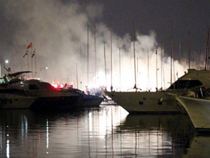 Setur Kalamış Marina'da yanan yatlarla ilgili araştırma başlatıldı