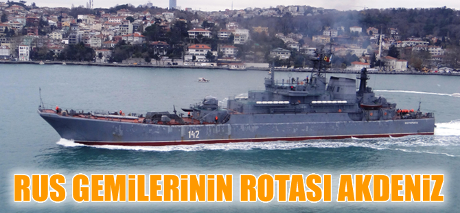 Rusya Akdeniz'de Mısır'la ortak tatbikat yapacak