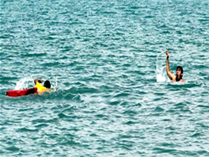 Sinop'ta vatandaşlara 'Çeken akıntı' uyarısı