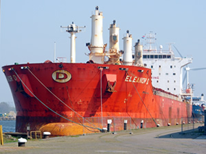 Densan'ın gemisi M/V ELEANOR D, Liverpool Limanı'nda tutuklandı