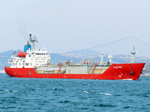 Türk Şirketine ait M/T BLUE WAY isimli LPG tankeri Hırvatistan'da tutuklandı