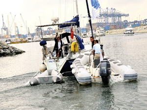 Okyanusta kaza geçiren Türk denizci Hollanda'da