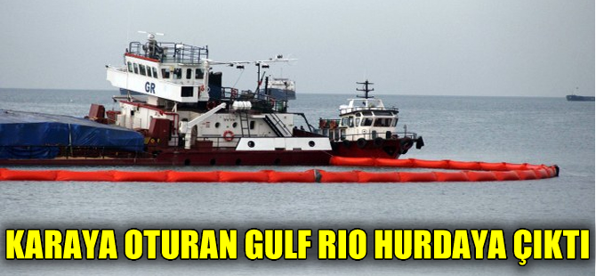 Samsun'da karaya oturan gemi halen kurtarılamadı