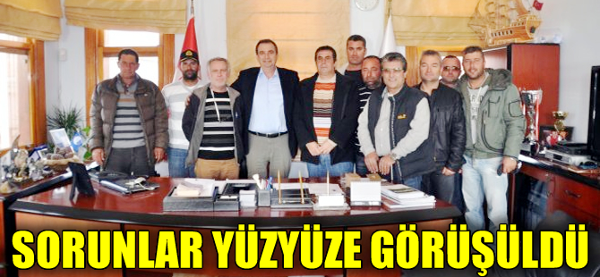 Cunda Adası Gezi Tekneleri Derneği sorunlarını başkana iletti