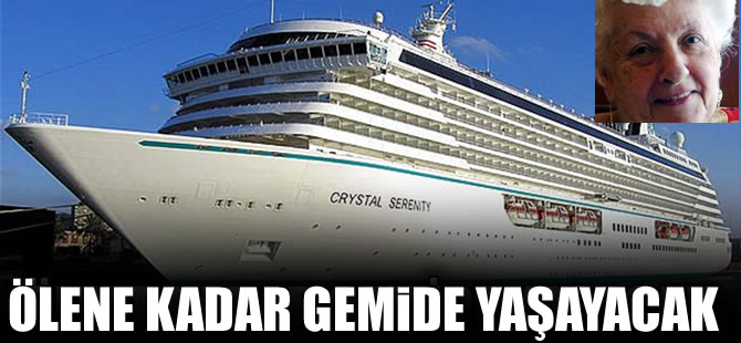 10 yıldır cruise gemisinde yaşayan kadın!