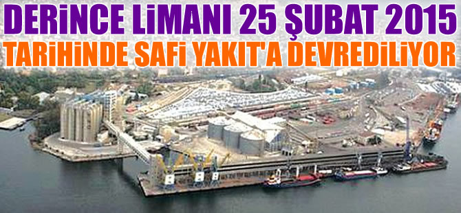 Derince Limanı, 25 Şubat 2015 tarihinde Safi Yakıt'a devredilecek