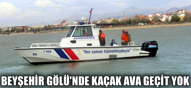 Beyşehir Gölü’nde kaçak avlanan 21 kişiye 36 bin lira ceza